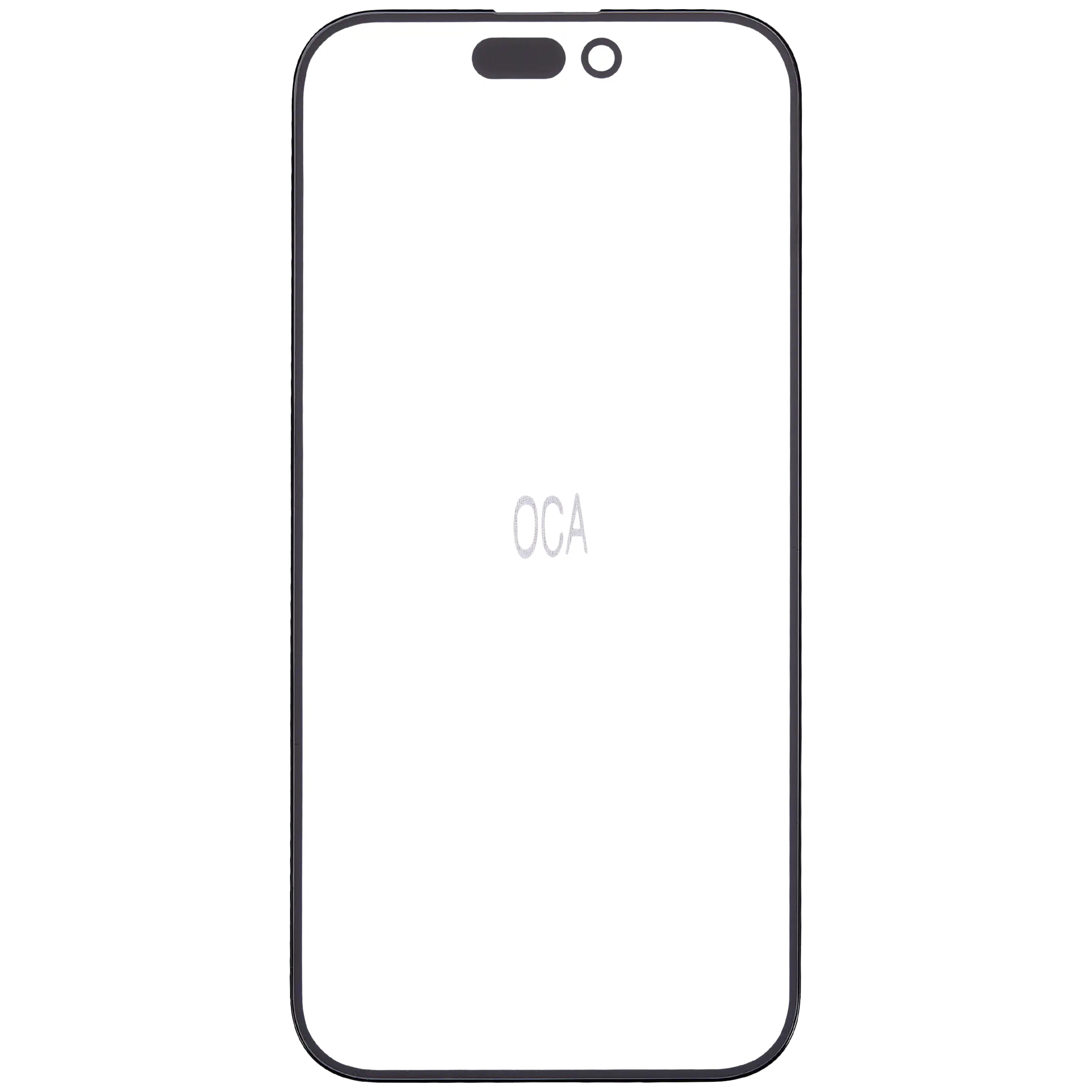 2 in 1 (Glass + OCA Pre-Installed) For iPhone 15 Pro (10 Pack)