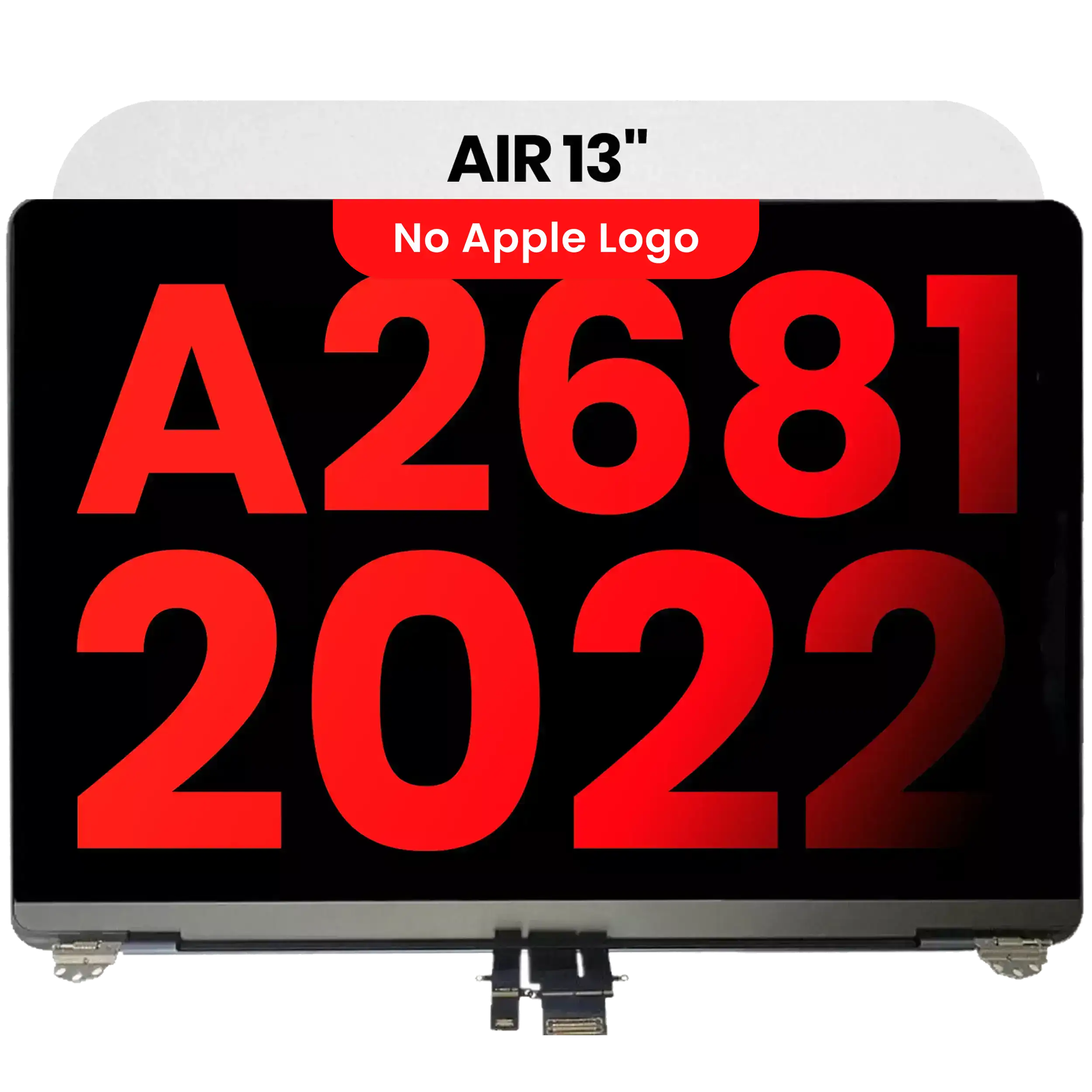 Complete LCD Display Assembly For MacBook Air 13" (A2681 / Mid 2022) (Aftermarket Plus) (Starlight)