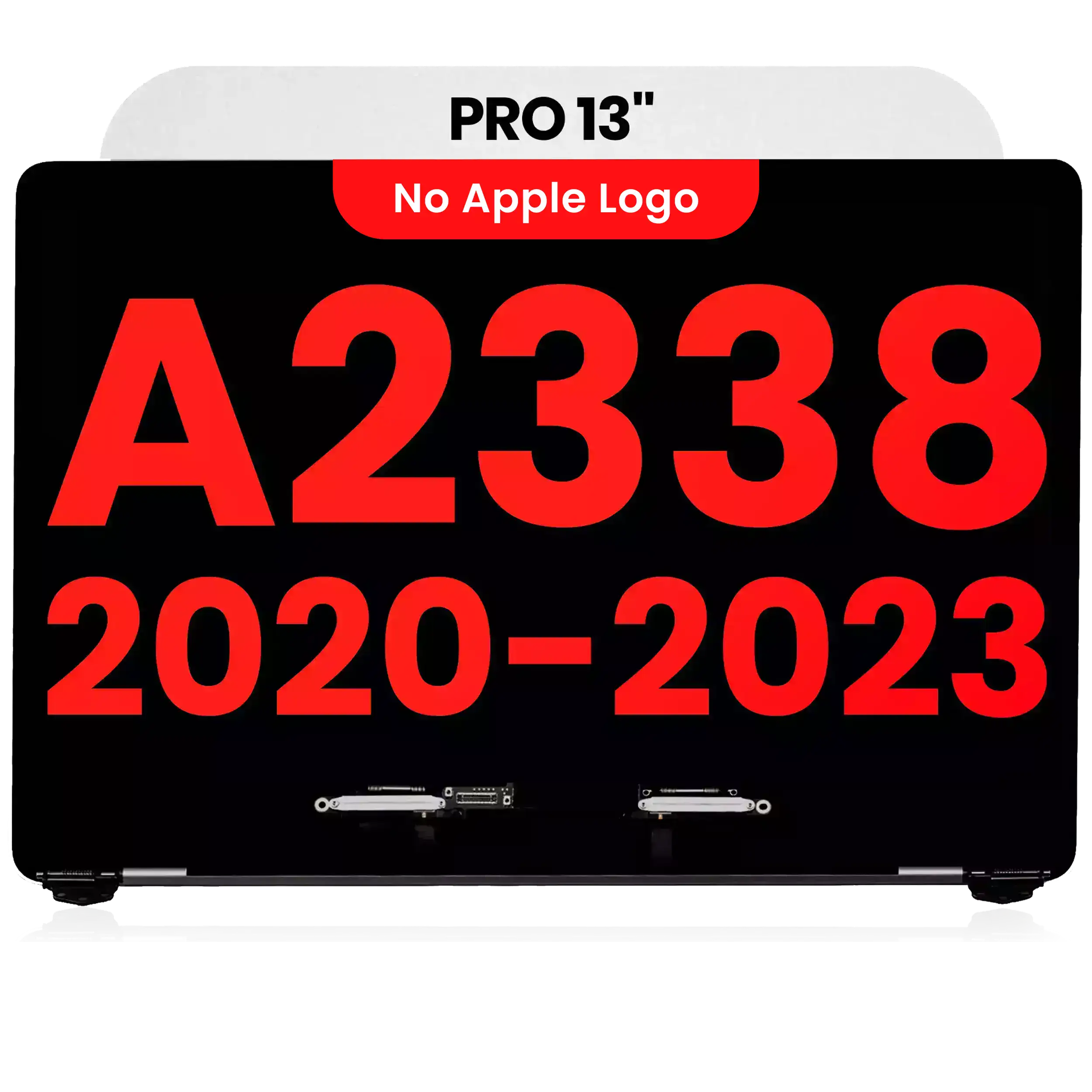 Complete LCD Display Assembly For MacBook Pro 13" A2338 (2020)  / (Aftermarket Plus) (Silver)