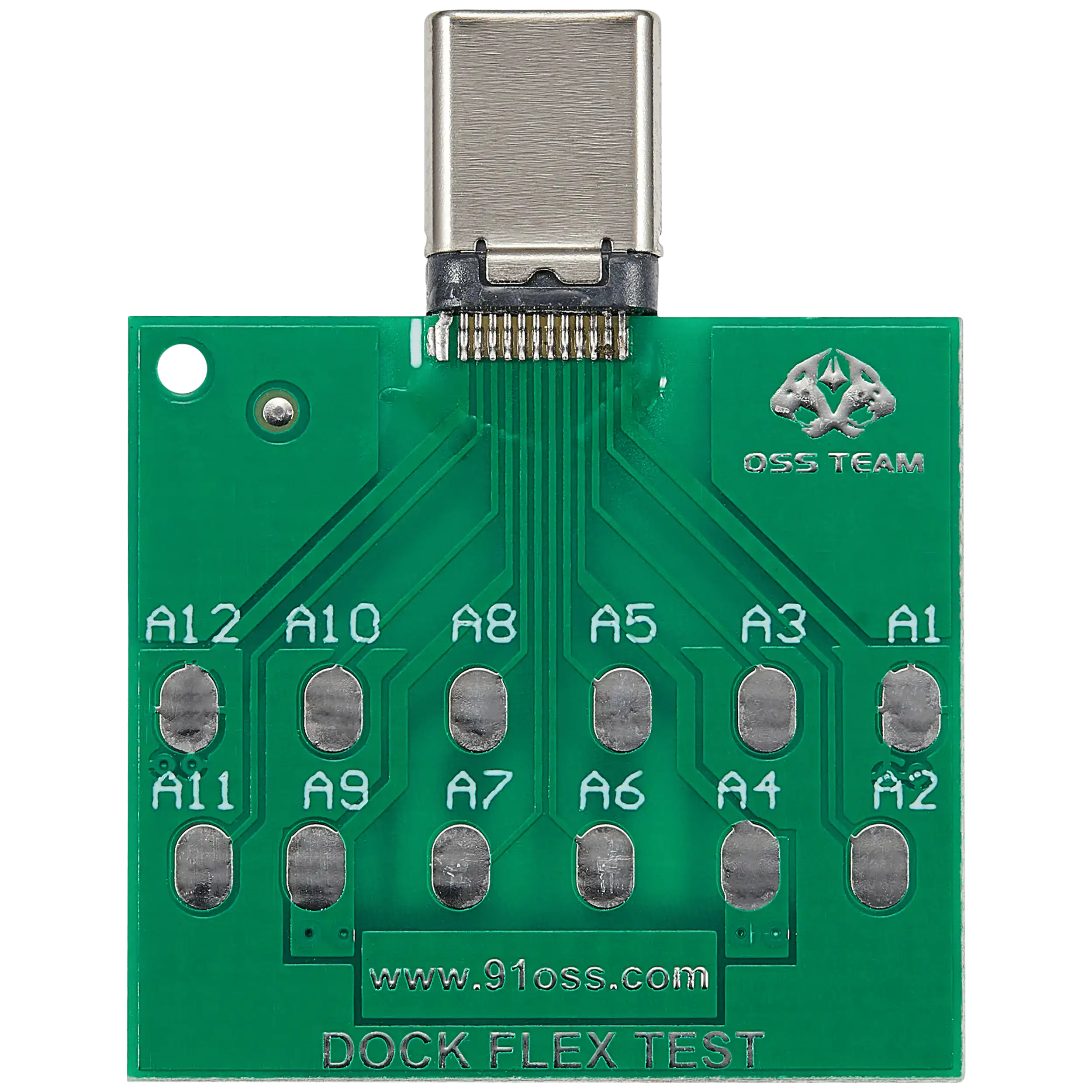 Type-C Male Connector Breakout Board