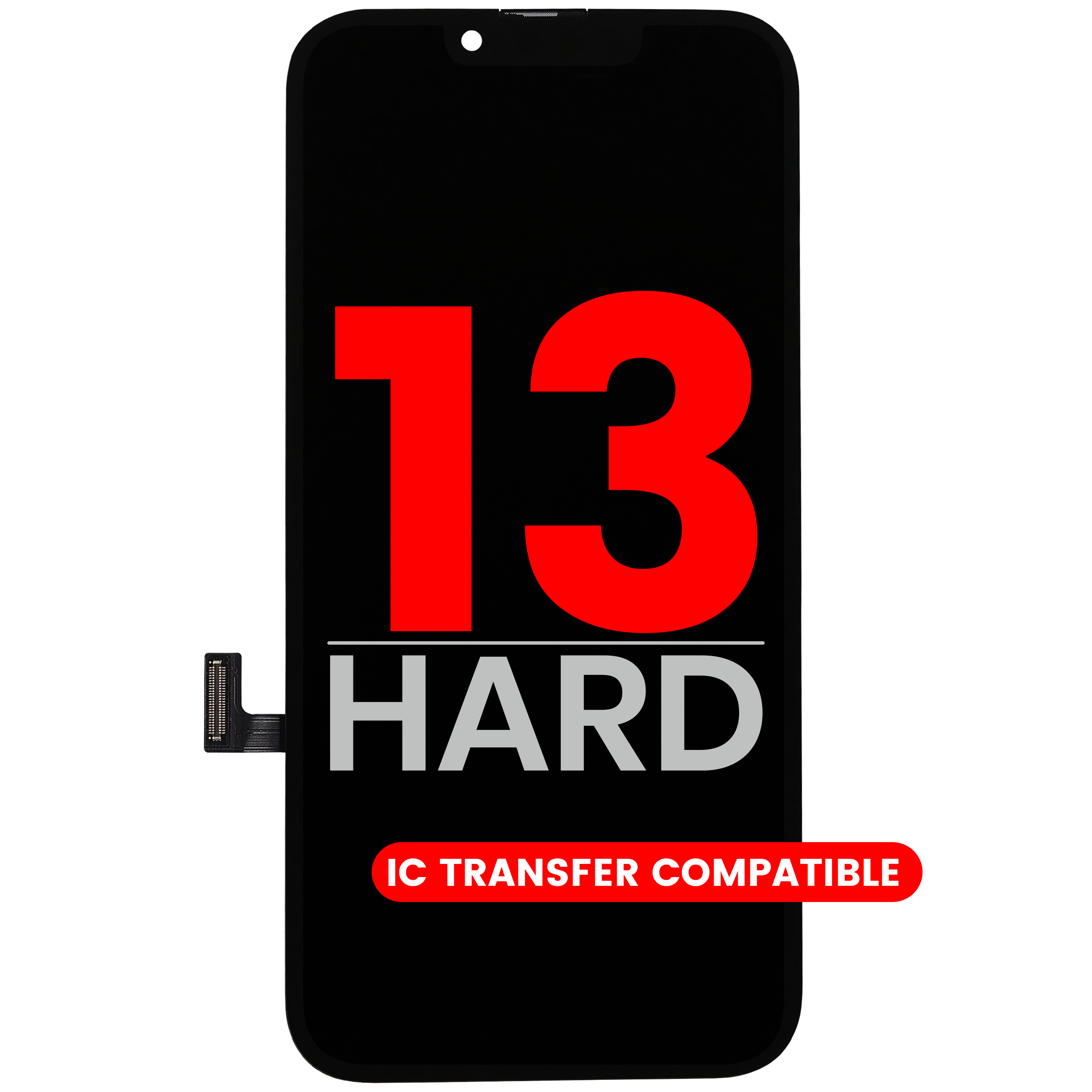 OLED Assembly For iPhone 13 (Aftermarket Plus: Hard)