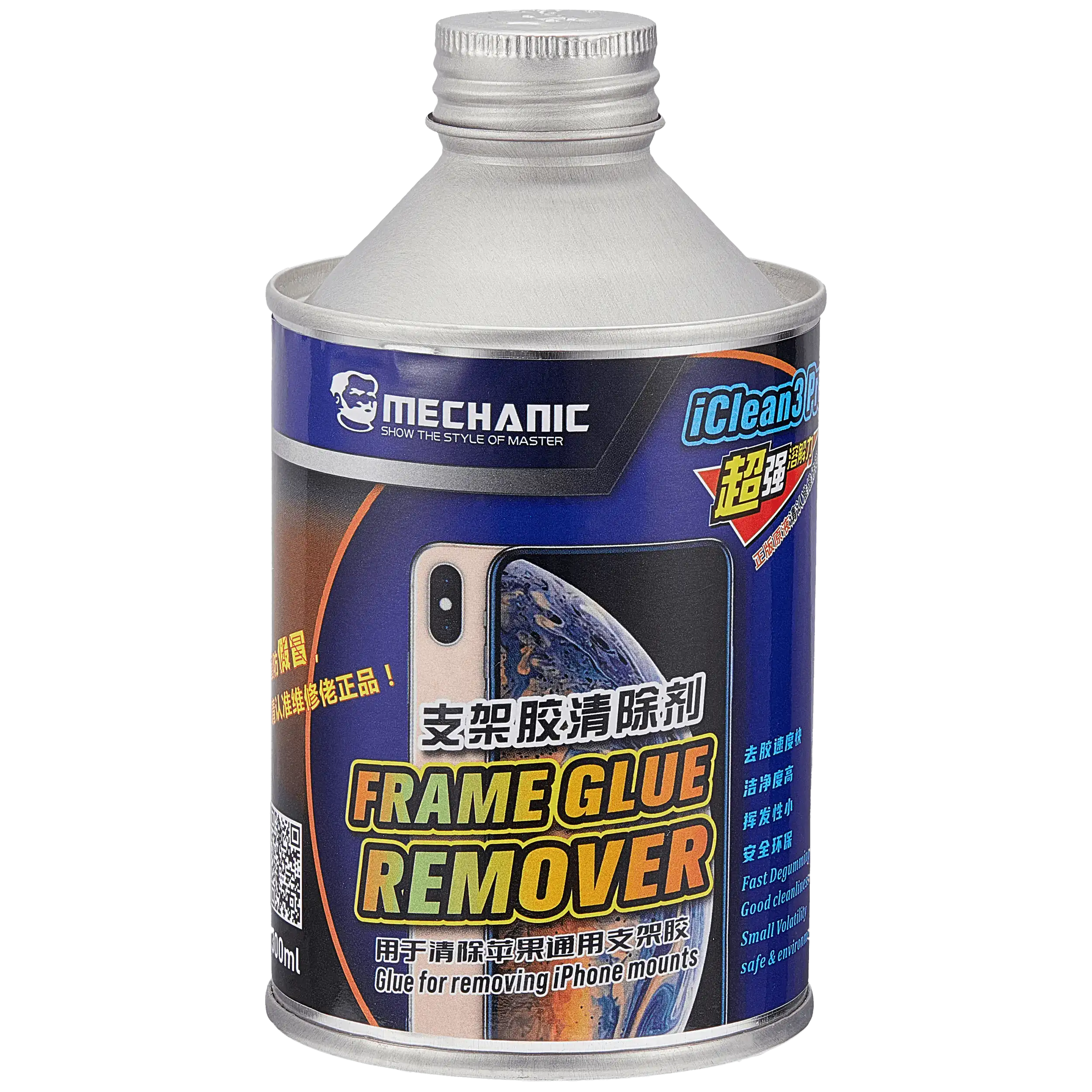 iClean3 Frame Glue Remover 250ml (Mechanic)