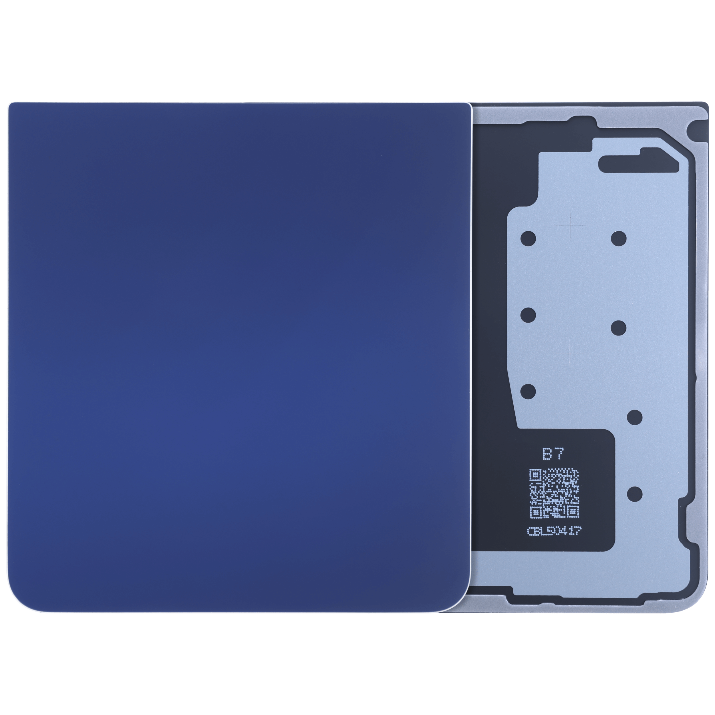 Bottom Back Cover For Samsung Galaxy Z Flip 7 5G (Service Pack) (Blue)