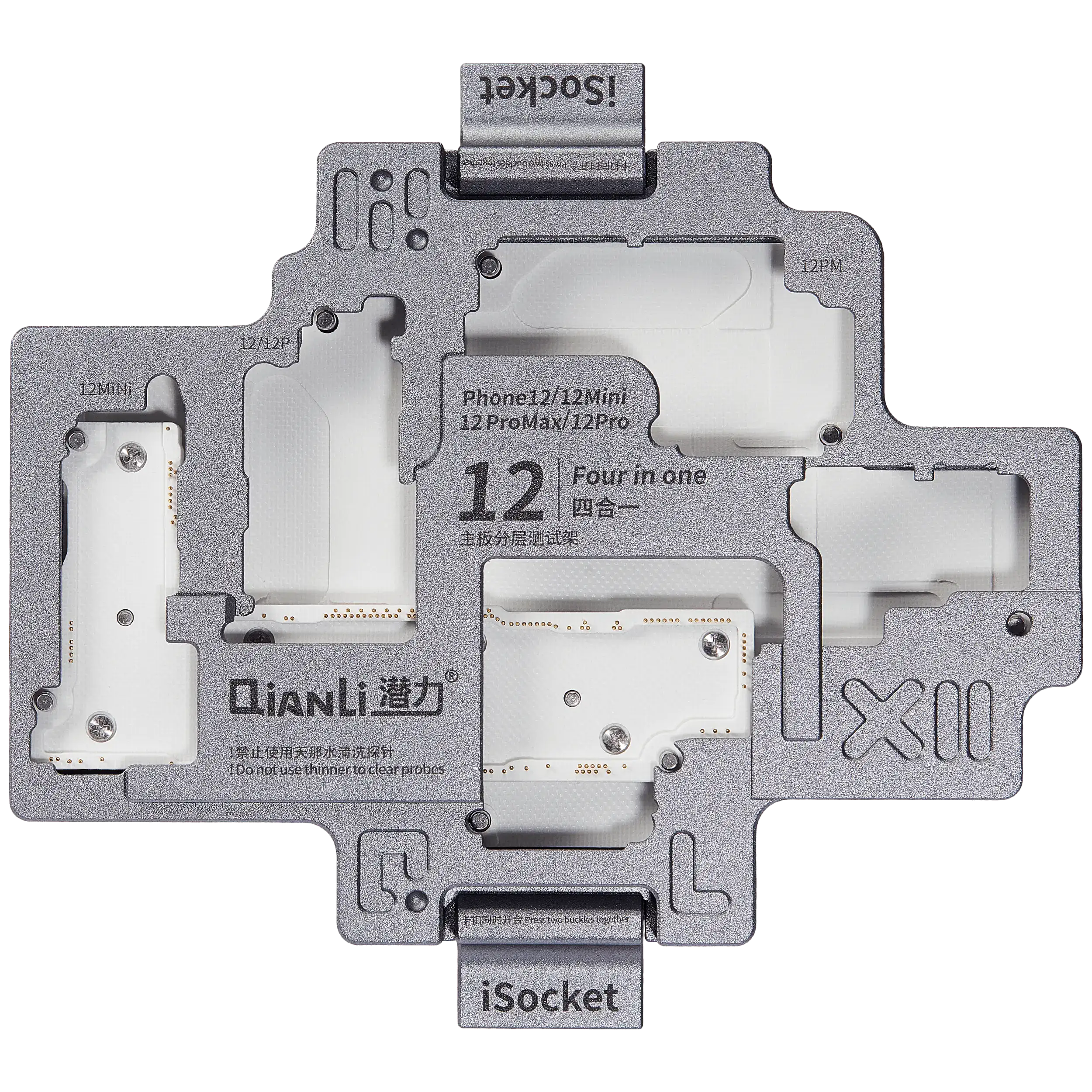 iSocket Motherboard Platform Tester For iPhone 12 / 12 Pro / 12 Pro Max / 12 Mini (4 in 1) (Qianli)