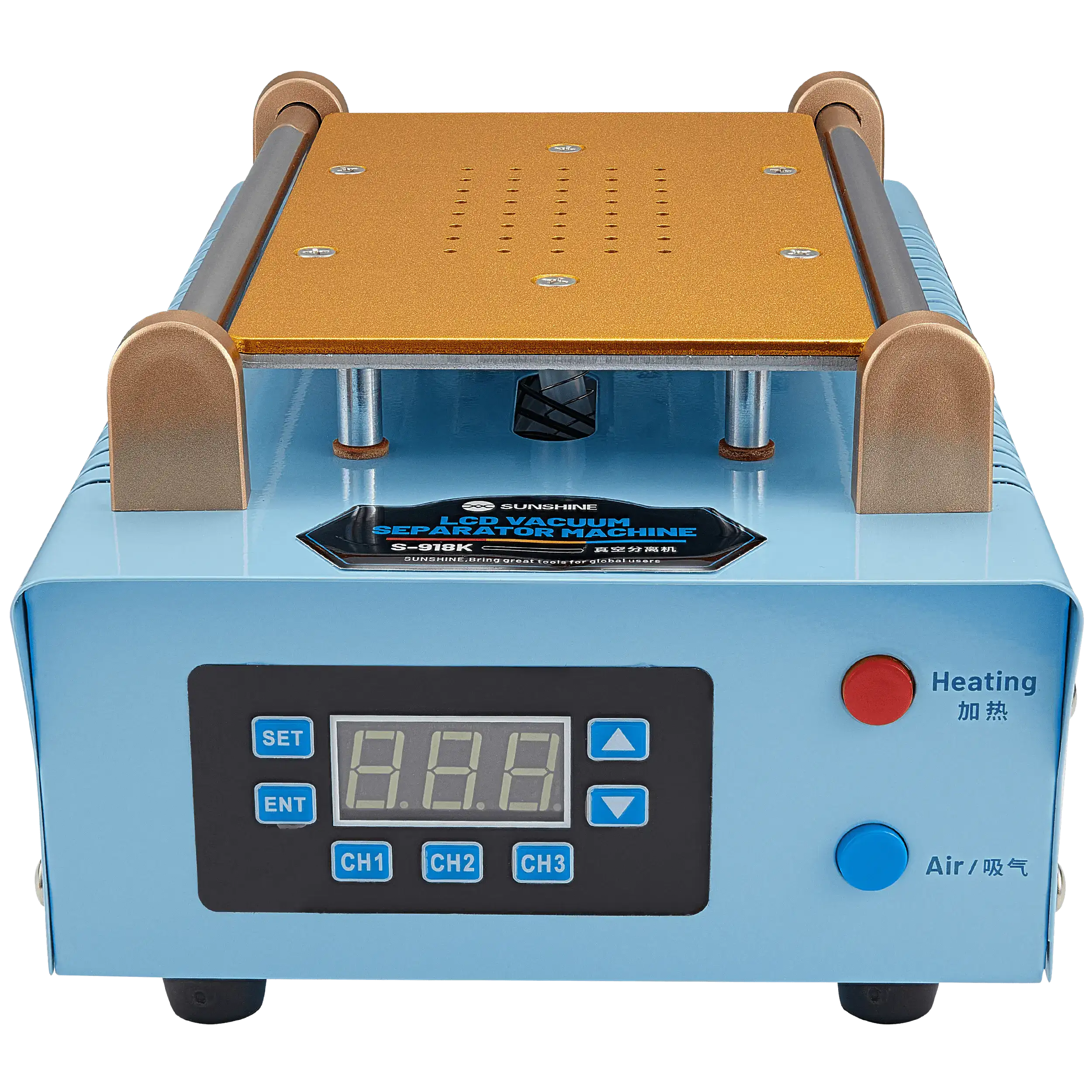 LCD Screen Separator Machine With Built-In Vacuum Pump (S-918K) (Sunshine) (110V / North American)