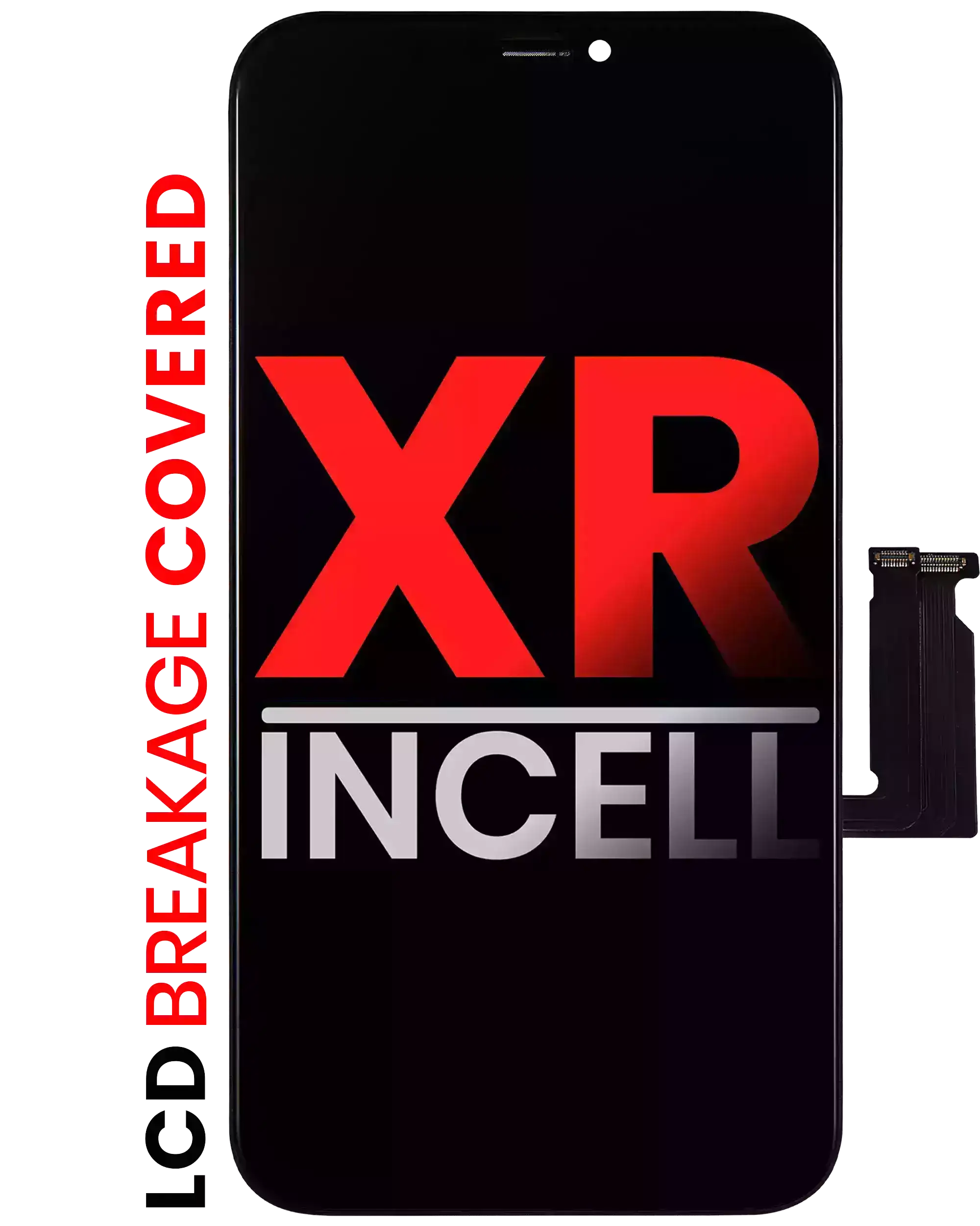 LCD Assembly With Steel Plate Pre-Installed For iPhone XR (Aftermarket Pro: XO7 / Incell)
