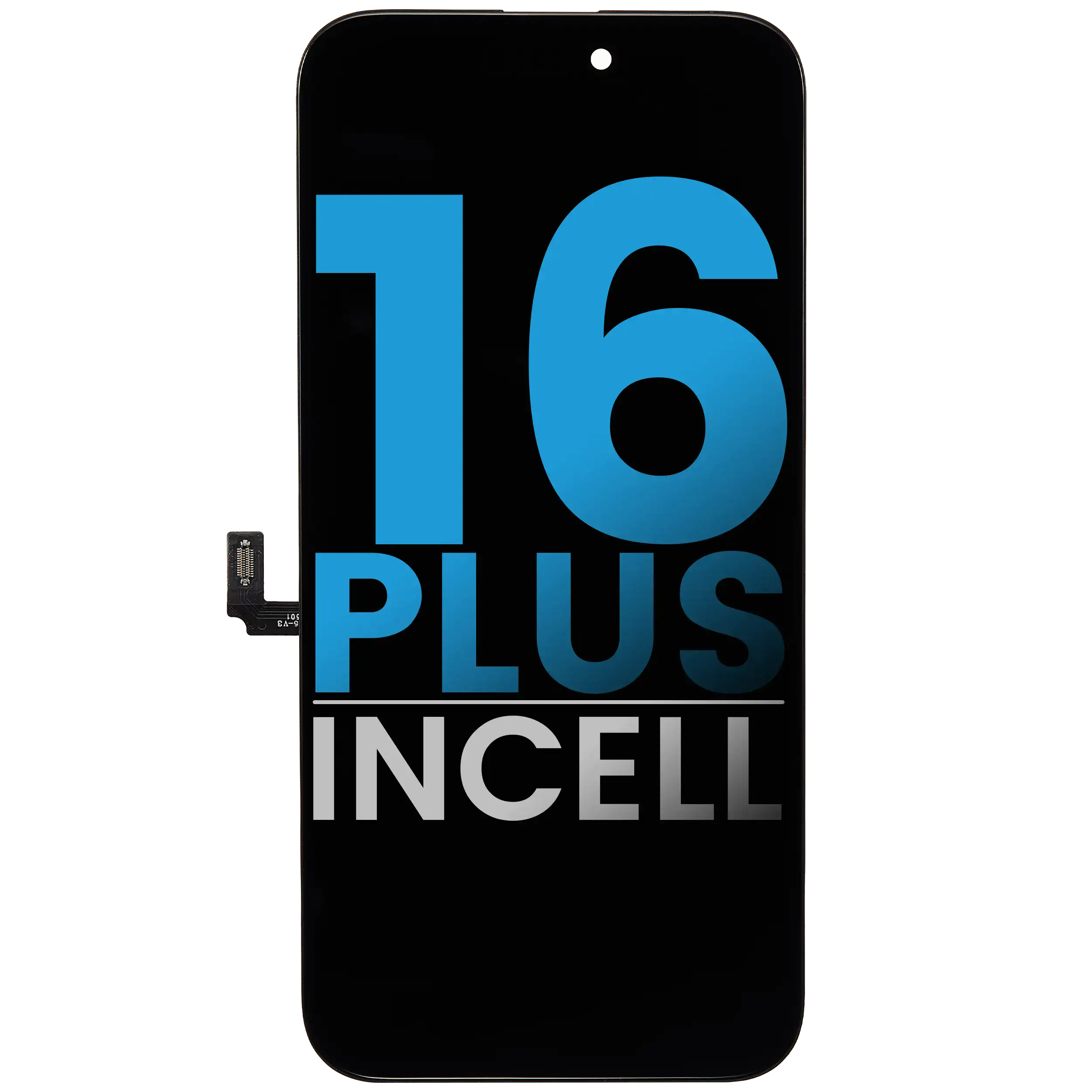 LCD Assembly For iPhone 16 Plus (Aftermarket :AQ7 / Incell)