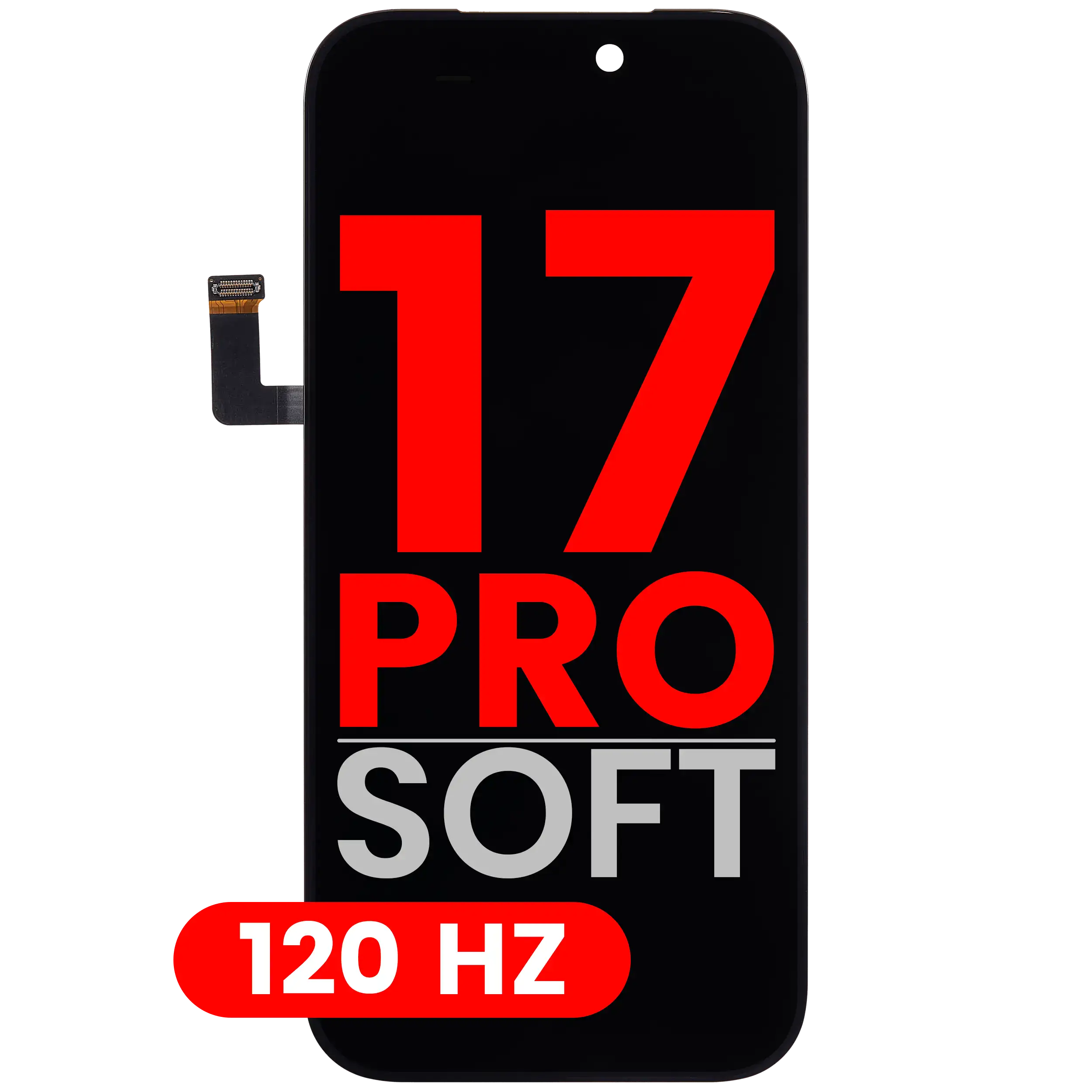 OLED Assembly Compatible For iPhone 17 Pro (Aftermarket Plus: Soft) (120HZ)
