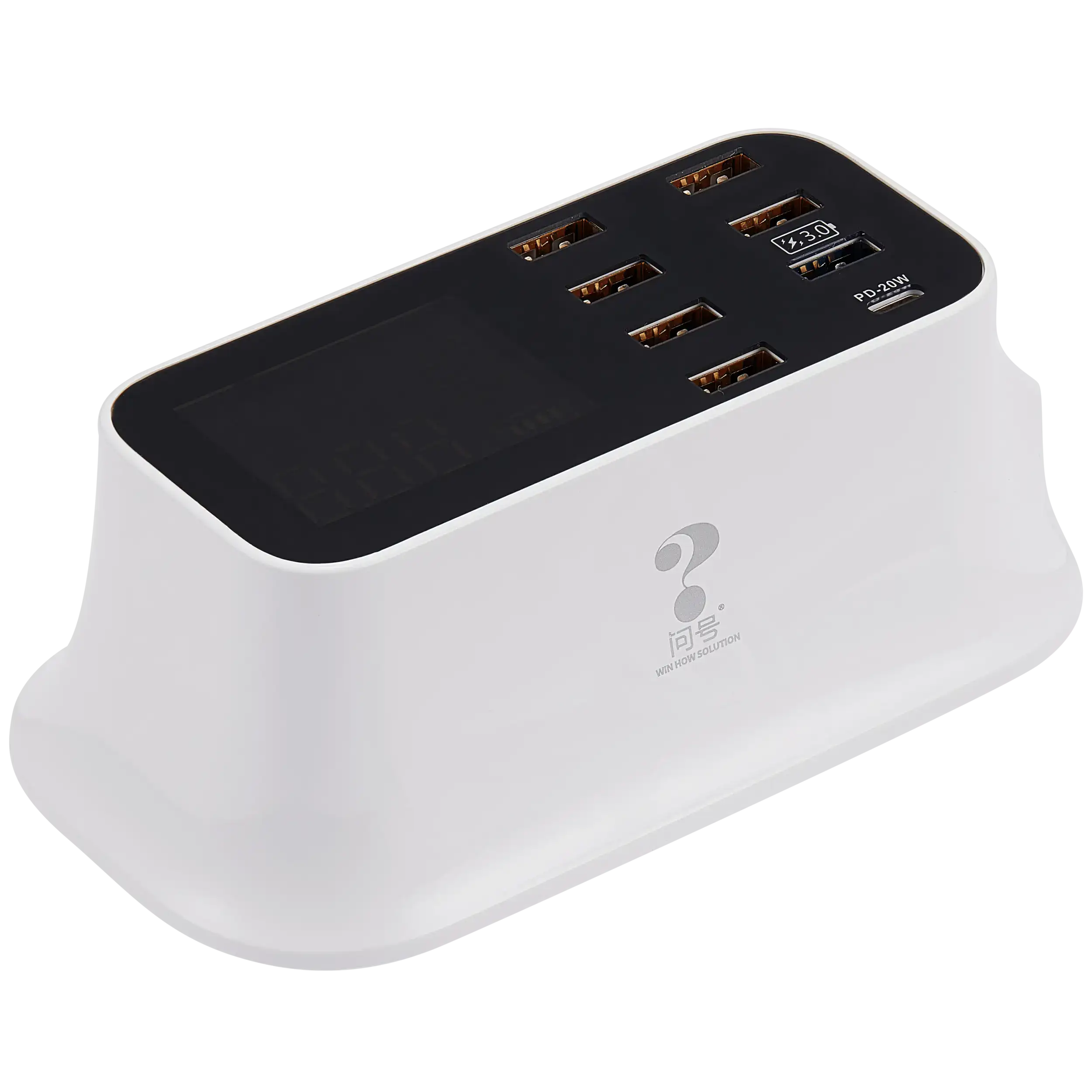 USB Rapid Charging Hub With Quick Charge 3.0 (8 Ports) (A19Q)