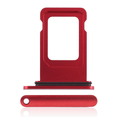 Dual Sim Card Tray For iPhone XR (Red)