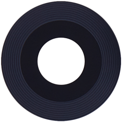 Back Camera Lens (Round) Compatible For Motorola Moto E (XT2052 / 2020) (Genuine OEM) (Black)