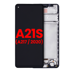 LCD Assembly With Frame Compatible For Samsung Galaxy A21s (A217 / 2020) (Aftermarket Plus) (All Colors)
