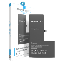Replacement Battery Compatible For iPhone XS (AmpSentrix Basic)