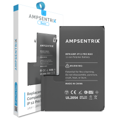 Replacement Battery Compatible For iPhone 12 Pro Max (AmpSentrix Basic)