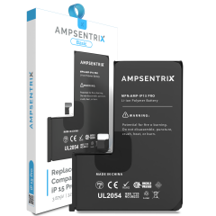 Replacement Battery For iPhone 15 Pro (AmpSentrix Basic)