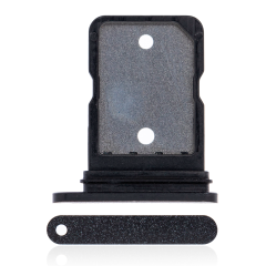 Single Sim Card Tray Compatible For Google Pixel 5 (Just Black)