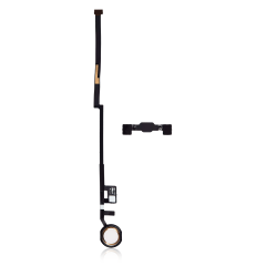 Home Button Flex Cable Compatible For iPad 7 (2019) / iPad 8 (2020) / iPad 9 (2021) (Aftermarket Plus) (Gold)