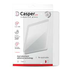 Casper Pro Tempered Glass For iPad Pro 12.9 3rd Gen (2018) / iPad 12.9 4th Gen (2020) / iPad 12.9 5th Gen (2021) / iPad 12.9 6th Gen (2022) (Retail Pack) (Clear)