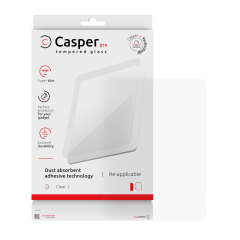 Casper Pro Tempered Glass For iPad Air 13" (2024) / Air 13" (2025)/ Air 13"M4 (2026) (Retail Pack) (Clear)