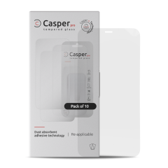 Casper Pro Tempered Glass For iPhone 12 / 12 Pro (10 Pack) (Clear)