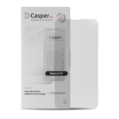 Casper Pro Tempered Glass For iPhone 13 Mini (10 Pack) (Clear)