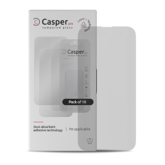 Casper Pro Tempered Glass For iPhone 14 Pro (10 Pack) (Matte)