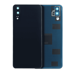 Back cover Glass With Camera Lens For Huawei P20 (Black)