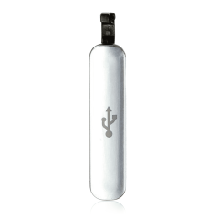 Charging Port Cover Compatible For Samsung Galaxy S5 (Silver)
