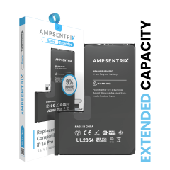 Replacement Battery For iPhone 14 Pro (AmpSentrix Basic Extended)