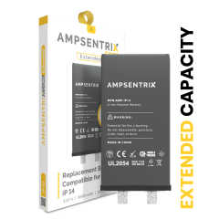 Replacement Battery For IPhone 14 (Spot Welding Required) (AmpSentrix Core Extended)