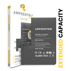 Replacement Battery Compatible For IPhone 12 Pro Max (Spot Welding Required) (AmpSentrix Core Extended)