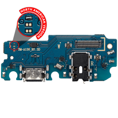 Charging Port Board With Headphone Jack Compatible For Samsung Galaxy A13 5G (A136 / 2021) (North American Version)  (Premium)