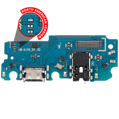 Charging Port Board With Headphone Jack Compatible For Samsung Galaxy A13 5G (A136 / 2021) (North American Version) (Aftermarket Plus)