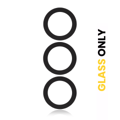 Back Camera Lens (Glass Only) With Adhesive Compatible For Samsung Galaxy S23 FE 5G (S711) (3 Piece Set) (All Colors)