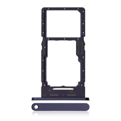 Dual Sim Card Tray Compatible For Samsung Galaxy A25 5G (A256 / 2023) (Brave Black)