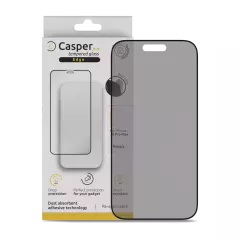 Casper Pro Edge Tempered Glass For iPhone 16 Pro Max / 17 Pro Max (Retail Pack) (Privacy)