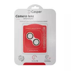 Casper Camera Lens Protector For iPhone 15 / 15 Plus (yellow) (Clear)