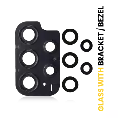 Back Camera Lens With Bracket / Bezel Compatible For Samsung Galaxy A53 5G (A536 / 2022)