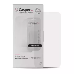 Casper Pro Tempered Glass For iPhone 12 Pro Max (Case Friendly) (10 Pack) (Clear)