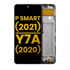 LCD Assembly With Frame Compatible For Huawei P Smart (2021) / Y7A (2020) (Refurbished) (All Colors)