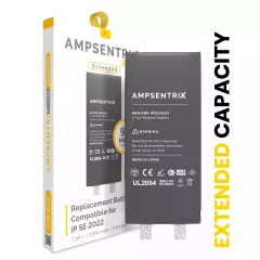 Replacement Battery For IPhone SE 2022 (Spot Welding Required) (AmpSentrix Core Extended)