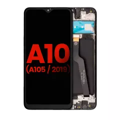 LCD Assembly With Frame Compatible For Samsung Galaxy A10 (A105 / 2019) (Single Card Version) (Aftermarket Plus) (All Colors)