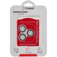 Casper Camera Lens Protector For iPhone 13 Pro / 13 Pro Max (Silver) (Clear)