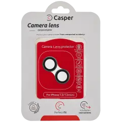 Casper Camera Lens Protector For iPhone 13 / 13 Mini (Alpine Green) (Clear)