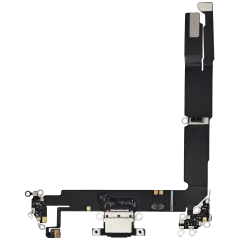 Charging Port Flex Cable Compatible For iPhone 16 Plus (Premium) (Black)
