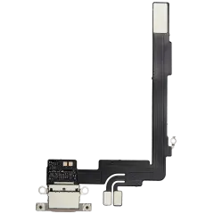 Charging Port Flex Cable Compatible For iPhone 16 Pro Max (Aftermarket Plus) (Natural Titanium)
