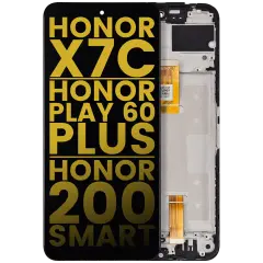 LCD Assembly With Frame Compatible For Honor X7c / PIay 60 Plus / 200 Smart (Refurbished) (All Colors)