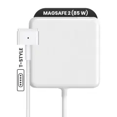 85W MagSafe 2 Power Adapter With Cable (T-Style) For MacBook (OEM Pull Grade: A/B)