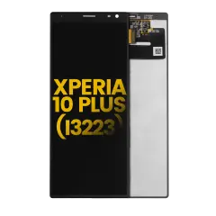 LCD Assembly Without Frame Compatible For Sony Xperia 10 Plus (I3223) (Refurbished) (Black)