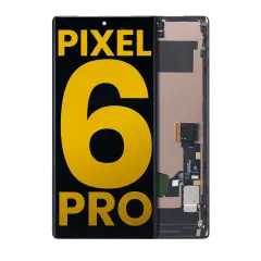 OLED Assembly With Frame (With Finger Print Sensor) Compatible For Google Pixel 6 Pro (Refurbished) (All Colors)